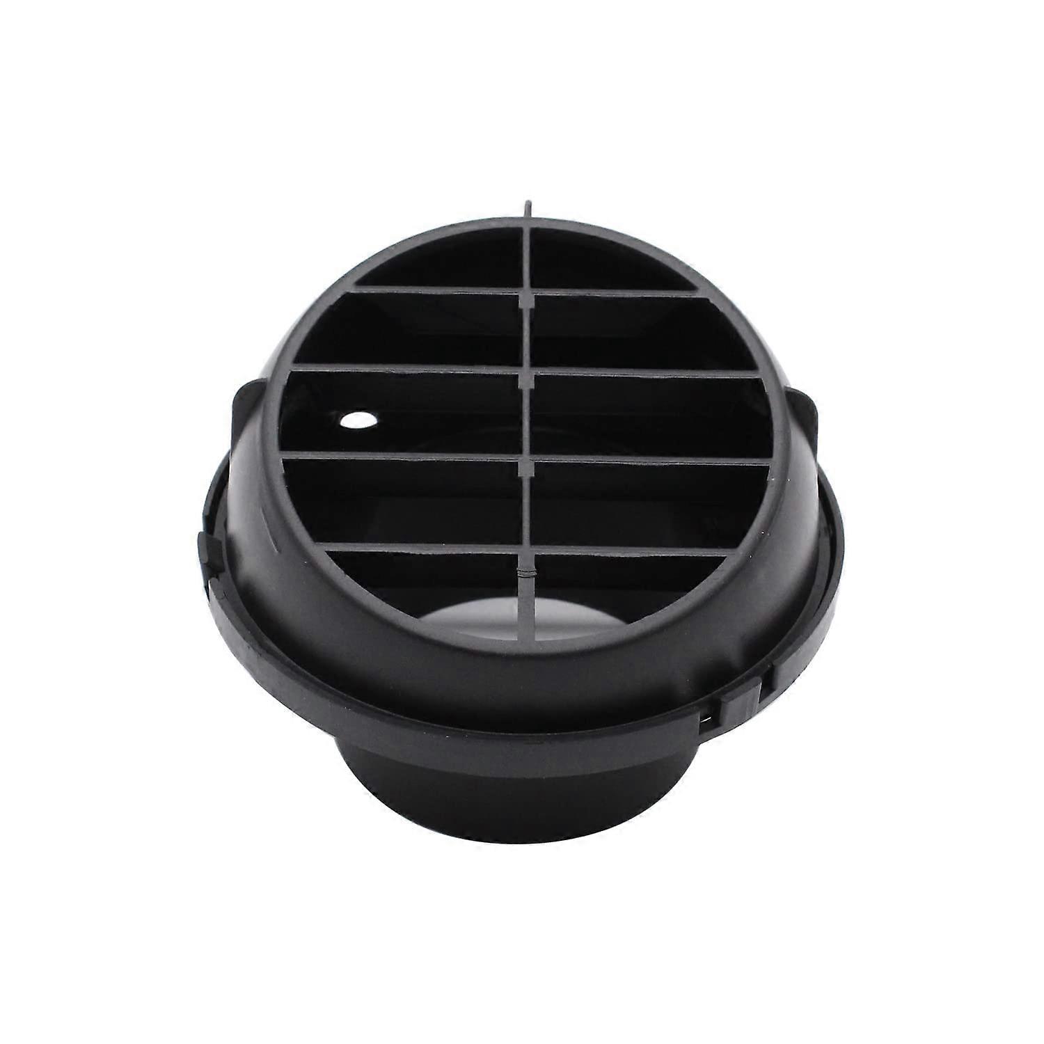 60mm Heater Vent Outlet with 360° Rotation Compatible with Eberspacher Webasto Propex for Camper Van Black