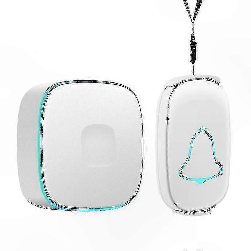 Wireless Emergency Call Button for Seniors and Patients, Bedside Help Alert System, Easy-to-Use Home Safety Device