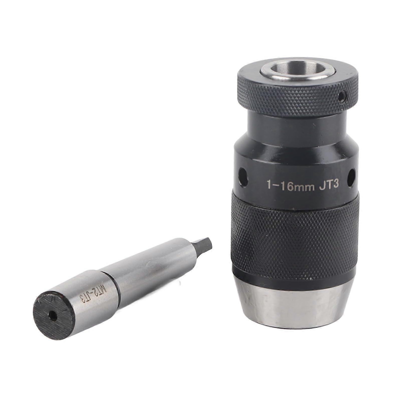 116mm Keyless Drill Chuck JT3 for CNC Lathe and Milling with Quick Bit Changes