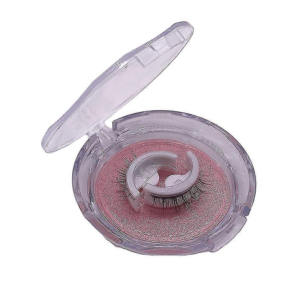 Self-adhesive false eyelashes, 3D false eyelashes, reusable and waterproof eyelashes, no liner or glue
