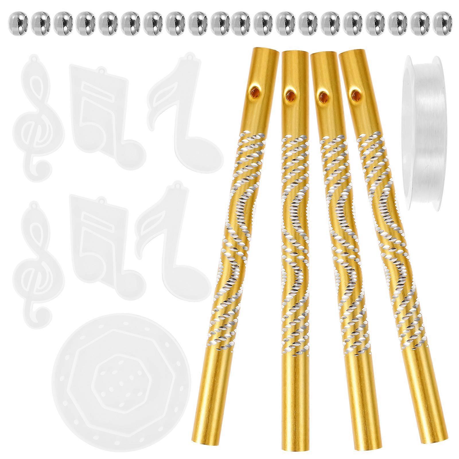 Resin Silicone Mold for Wind Chime DIY Craft 3Sets Silicone Casting Mold