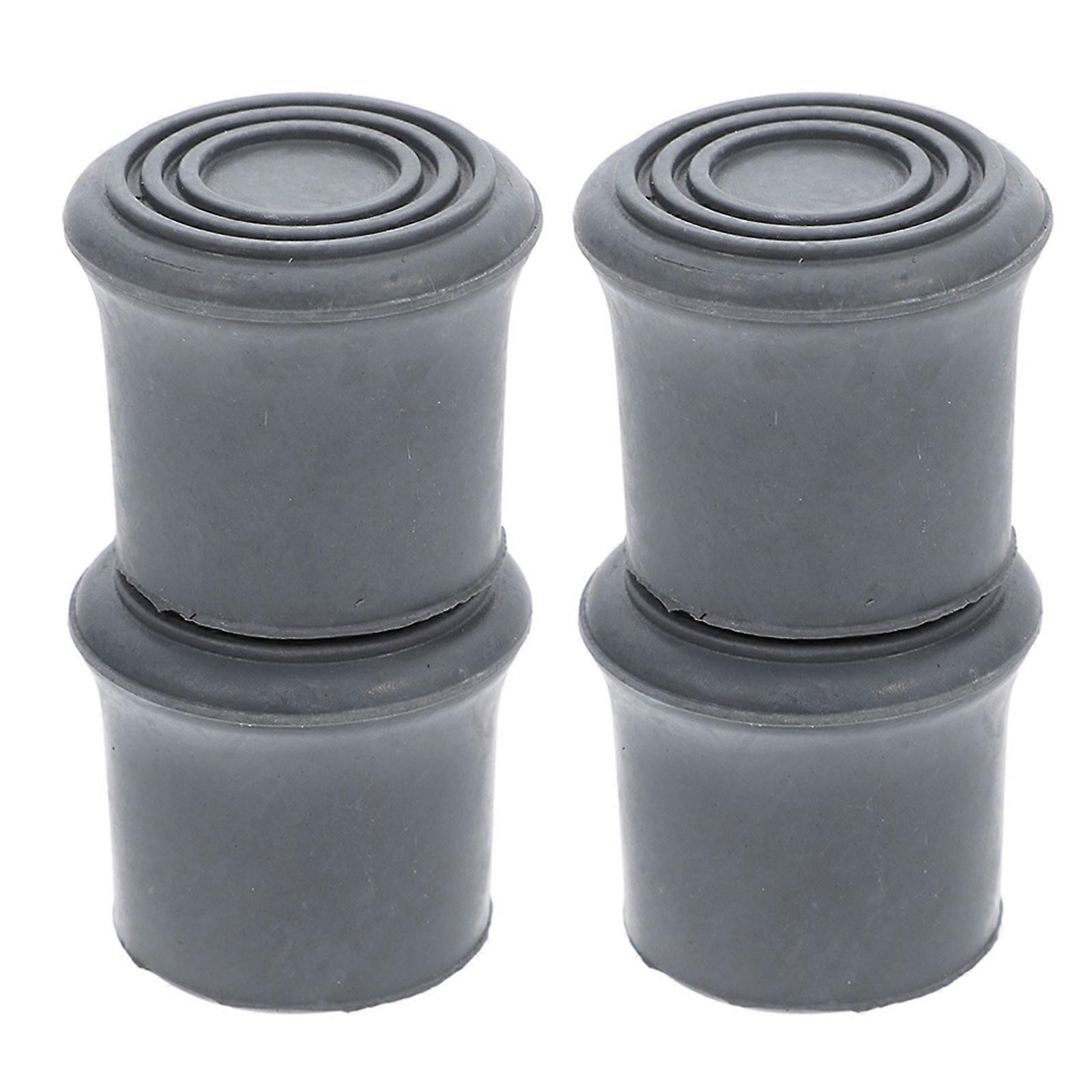 Durable Rubber Feet Replacement Tips for Shower Chair 4Pcs Pack