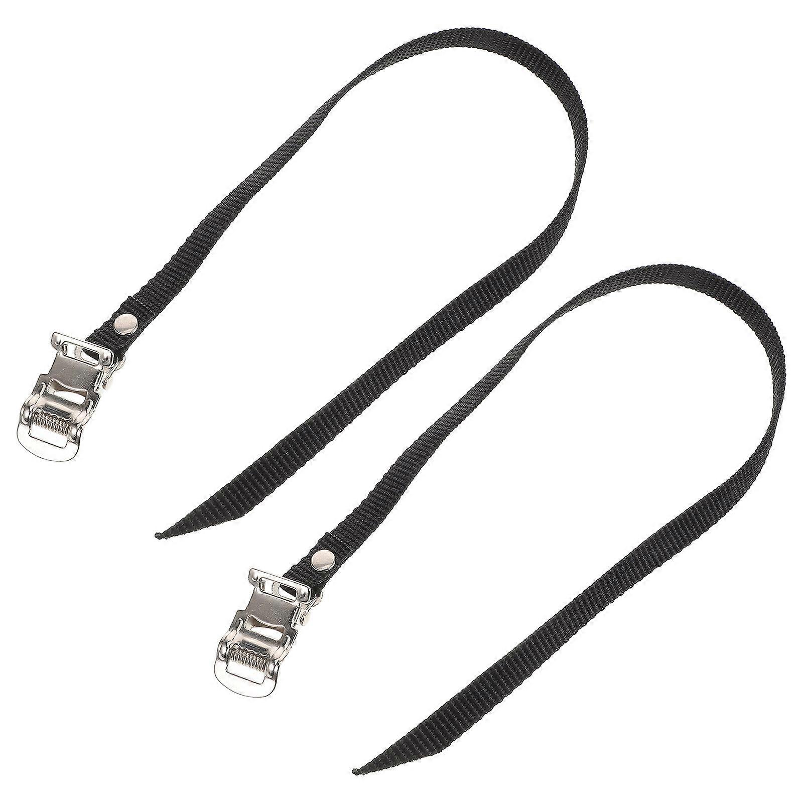 Comfortable Adjustable Pedal Straps for Exercise Bike Foot Support 2Pcs