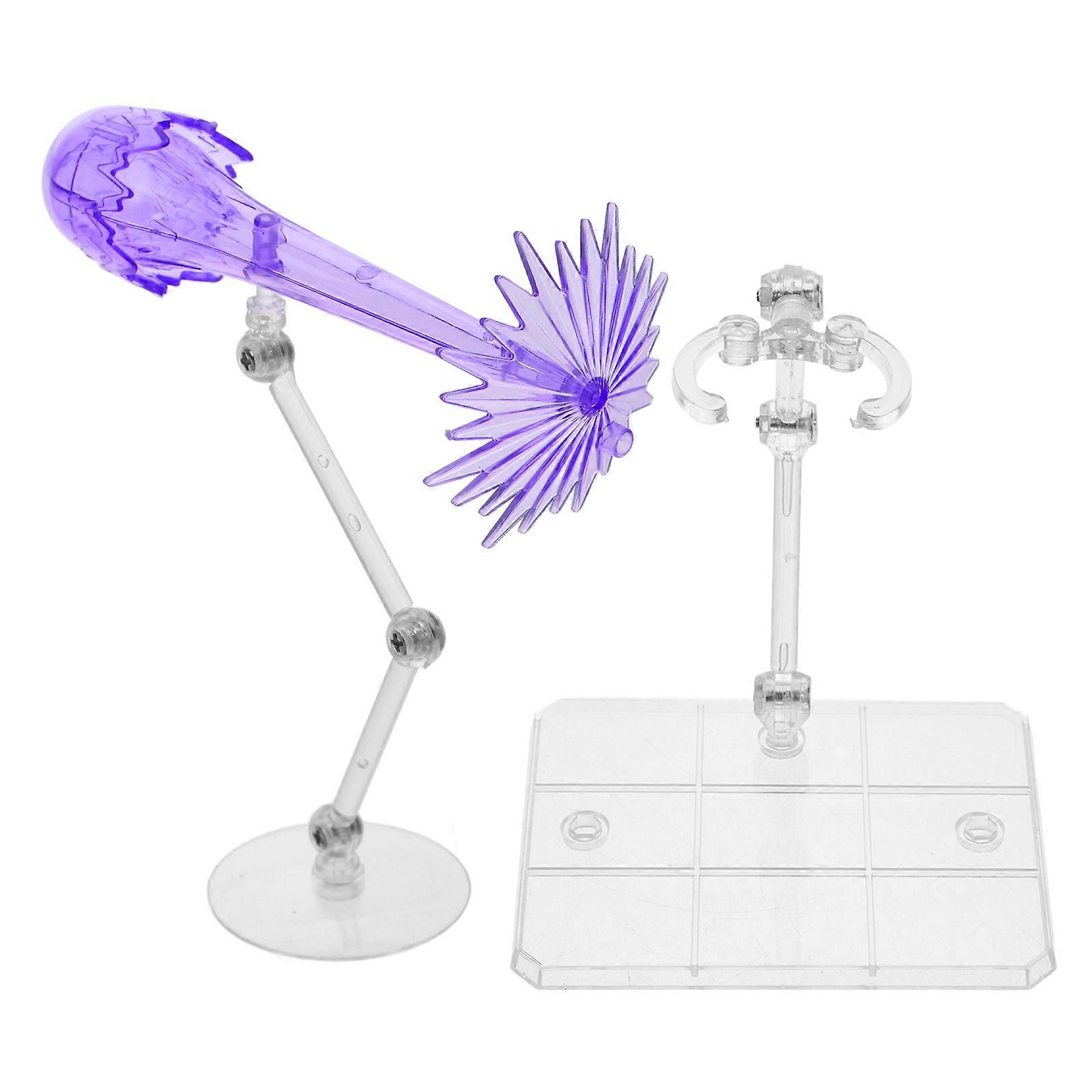 Action Figure Display Assembly Figure Stand with Adjustable Support 2Pcs