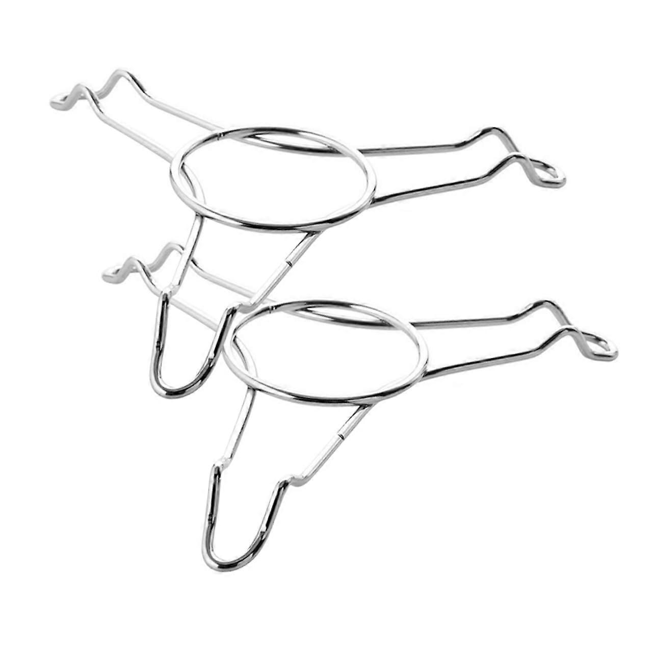 2pcs Stainless Steel Triangular Steamer Rack for Rice Cooker and Pressure Cooker MultiPurpose