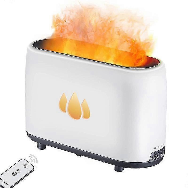 2025 Simulation Flame Aroma Diffuser with Atmosphere Light - FFY