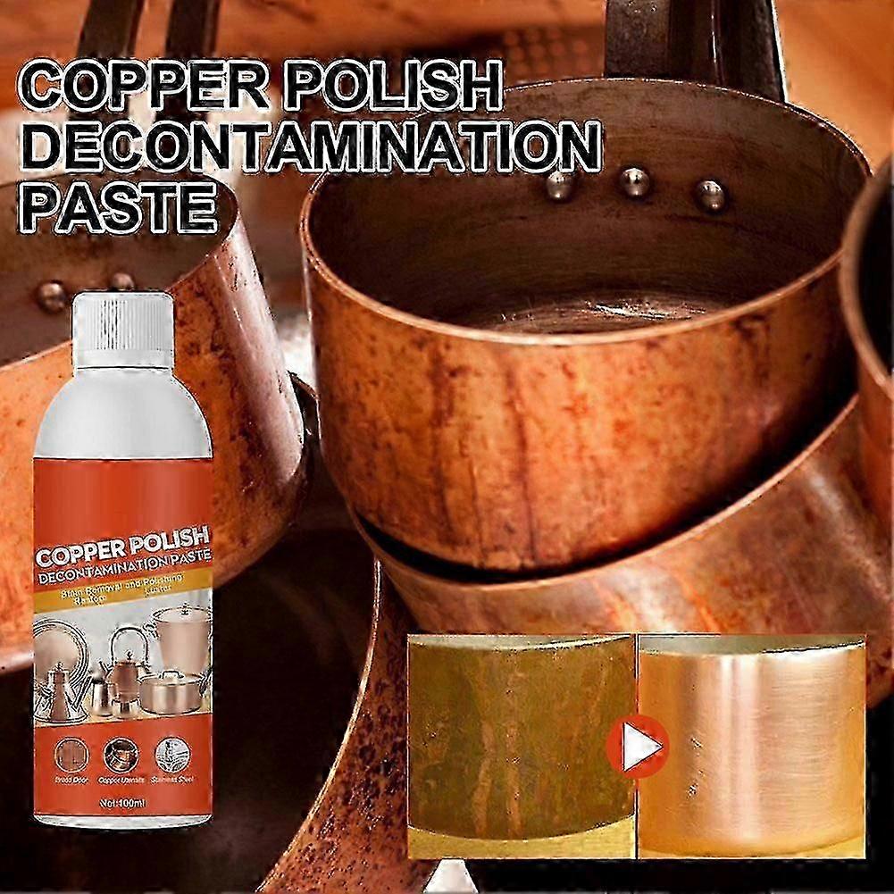 26-27 Copper-Polish Decontamination Paste Strong Cleaning Power Scratch-free
