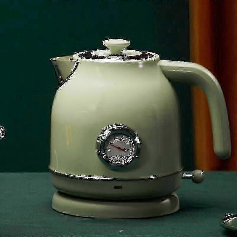 Retro electric kettle large capacity for home kitchen use