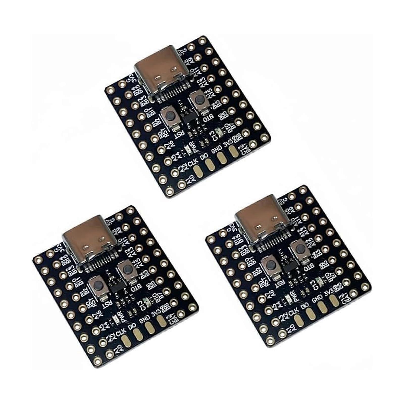 Pack of 3 F103C8T6 CortexM3 Development Boards with USB, Performance I/O for IoT