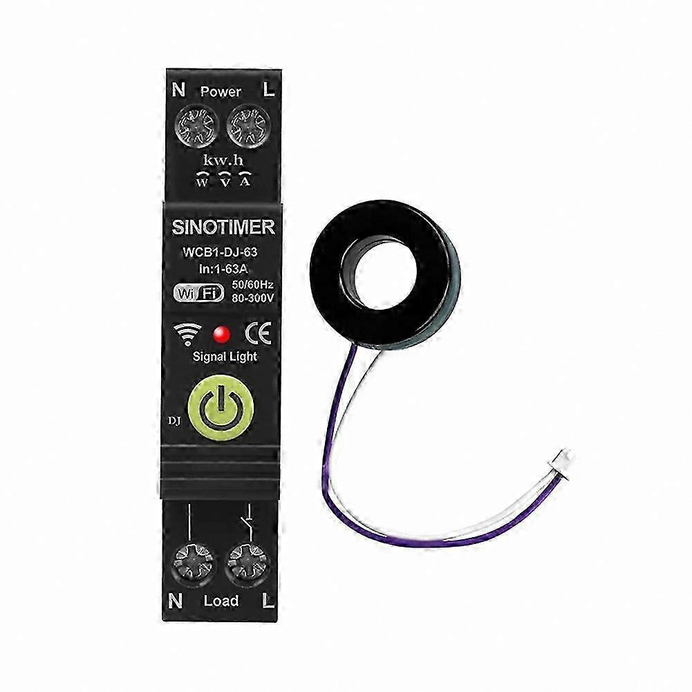 Smart WiFi Overvoltage Protector with Energy Metering and Timer Function for Solar Systems