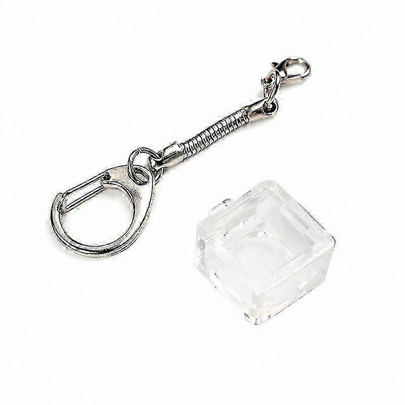 Translucent Keychain Switch Tester for Mechanical Keyboards