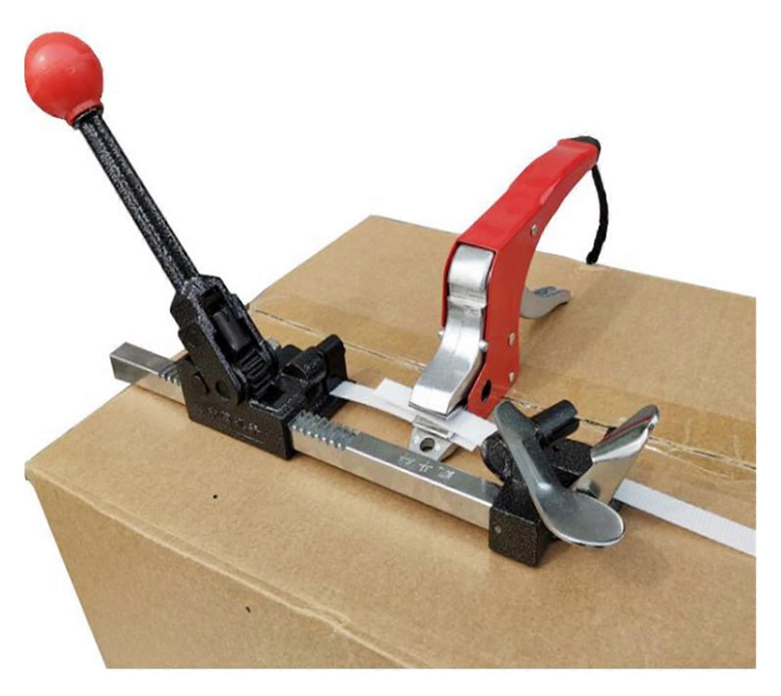 Electric Strapping Tool for PP Plastic Tape with Quick Heat Fusion and Adjustable Strap Width