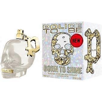 Eau De Parfum Spray Police To Be Born To Shine For Woman 75 ml