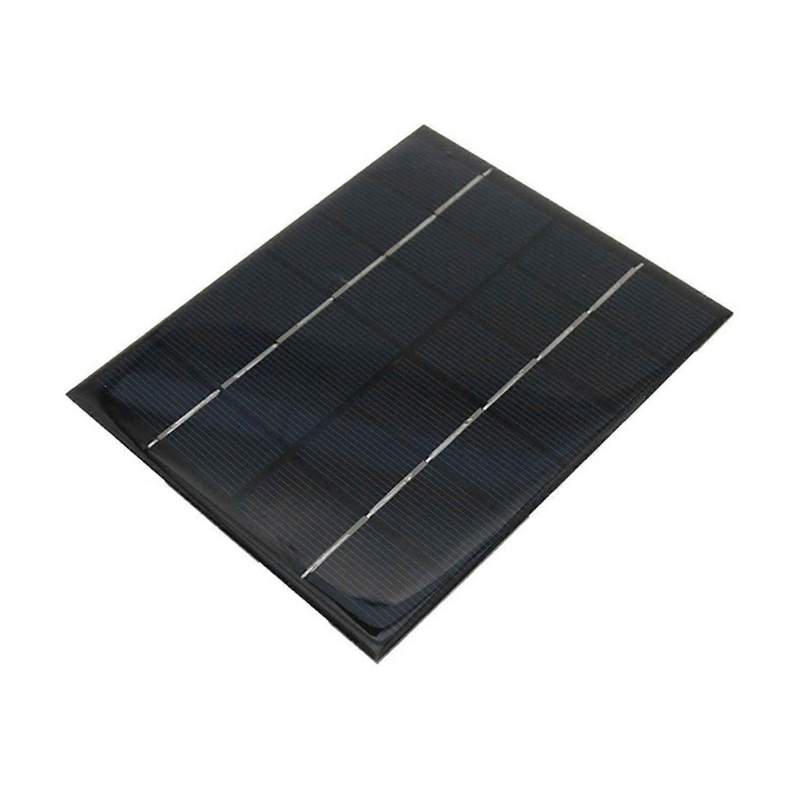 Solar Panel 6V 2W  Conversion Rate WeatherResistant for DIY Projects and Garden Lights