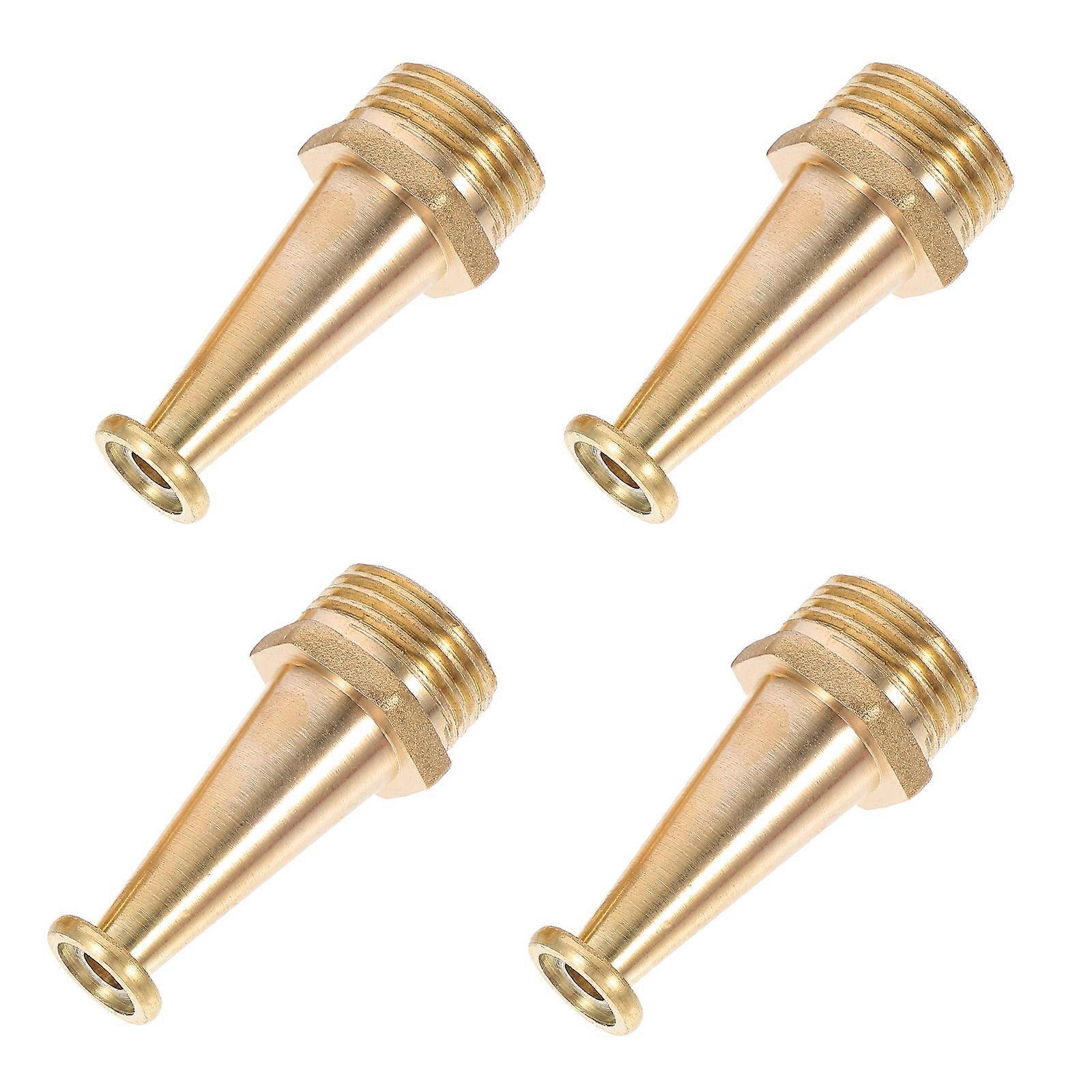 Water Nozzle Fire Jet Nozzle 4Pcs Durable Firefighting Tool
