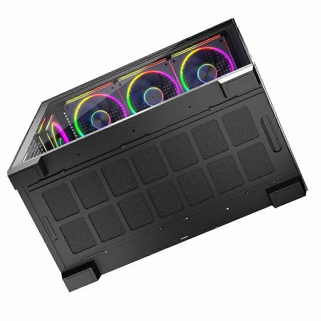 Modecom Volcano Stellar Argb Midi 8f Black