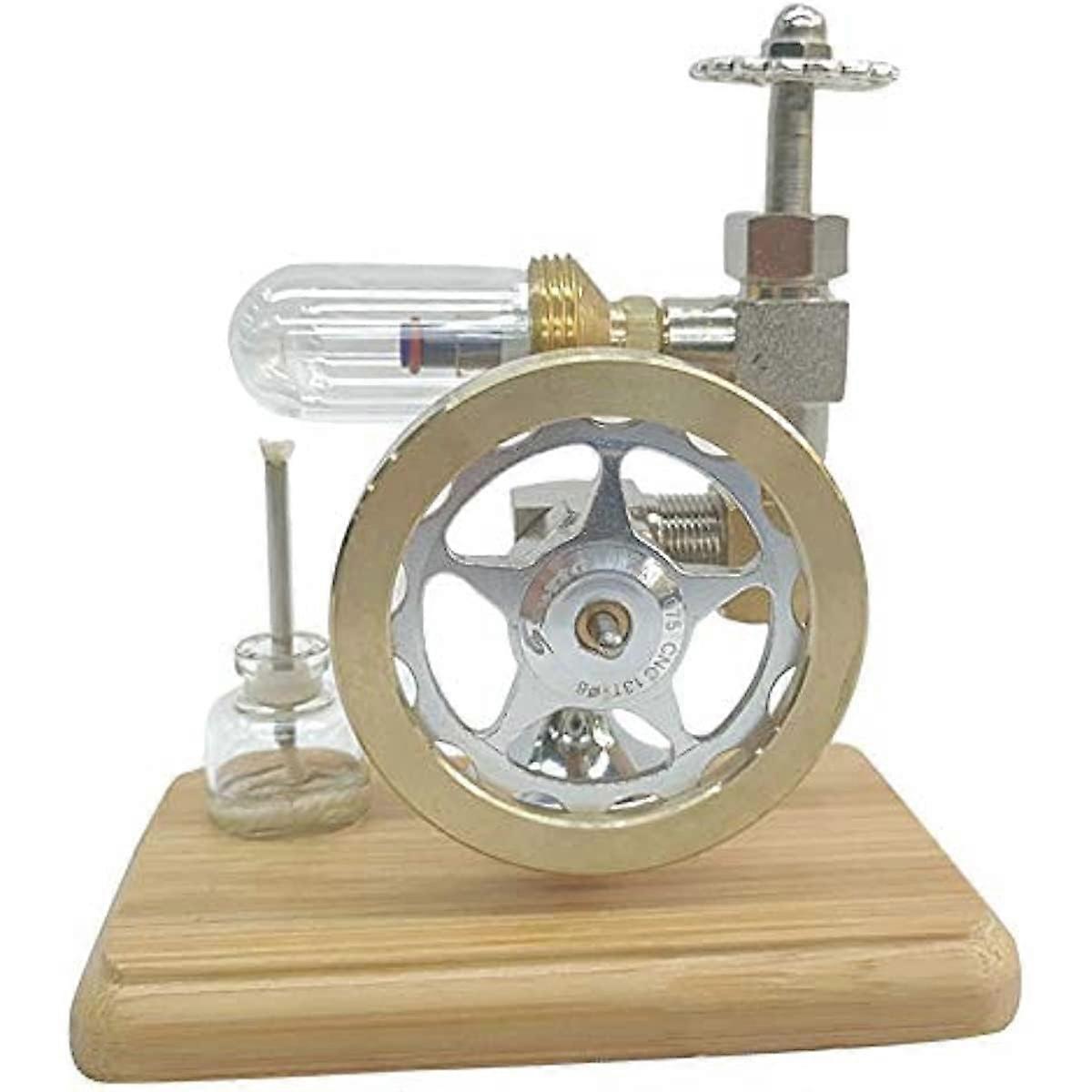 Stirling Engine Model with Adjustable Speed Control for Physics Demonstration and Desktop Science Gift
