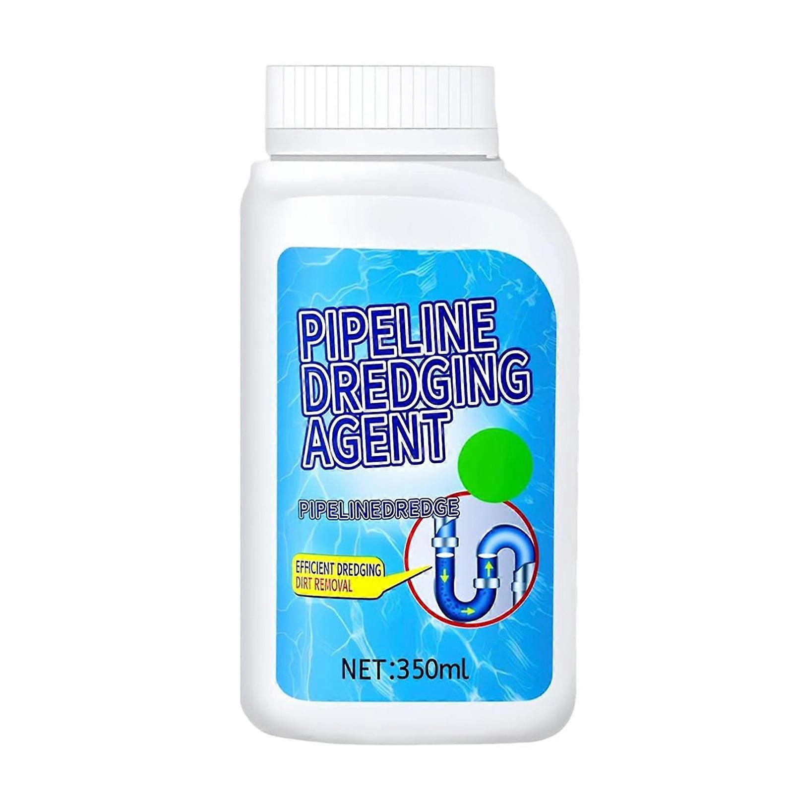 1/2Pcs 350g Pipeline Dredging Agent Efficiently Remove Clogs Easy Operation Multipurpose Pipe Cleaner