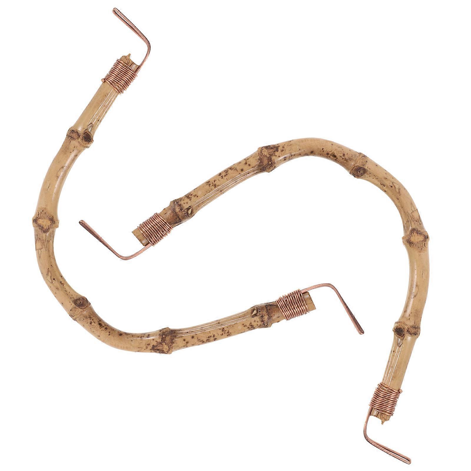 Teapot Handle Bamboo Replacement for Ergonomic Accessory