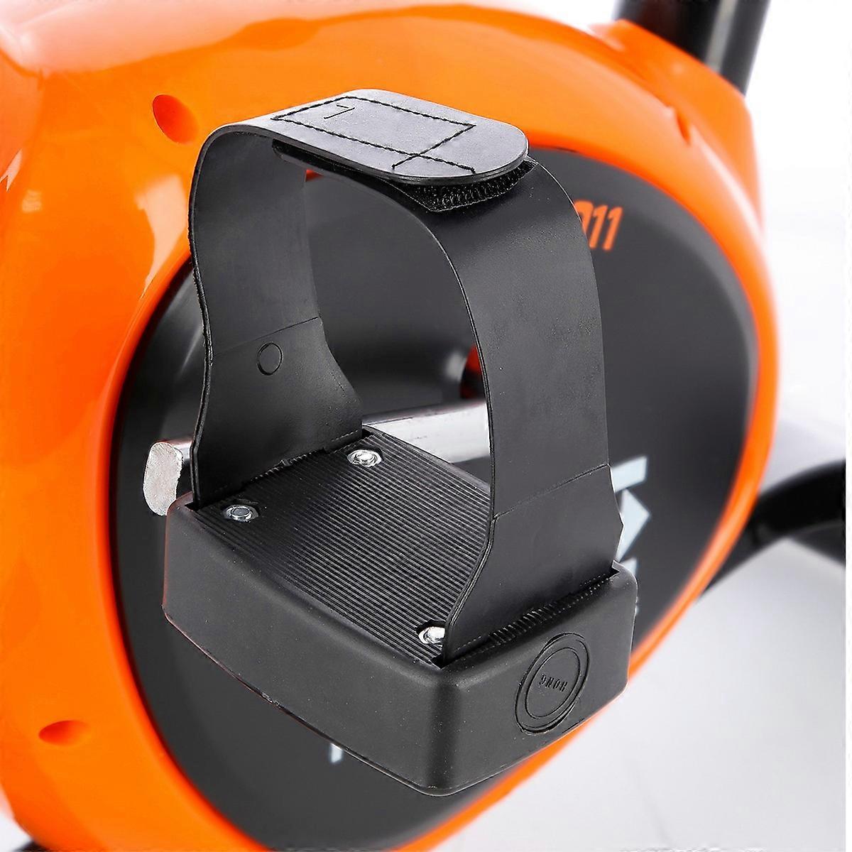 Heimtrainer, schwarz-orange, Widerstand einstellbar