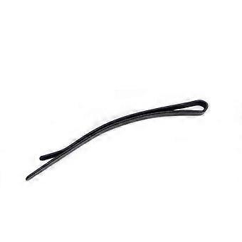 100 fermagli per capelli neri, fermagli per capelli neri, accessori per acconciature unisex (spessi)