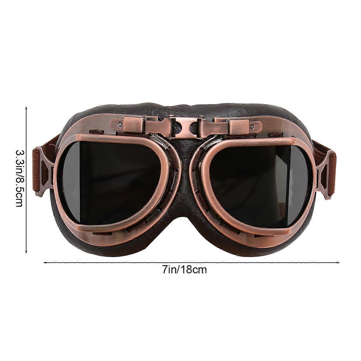 Motorbike Riding Windproof Goggles Protective Grey