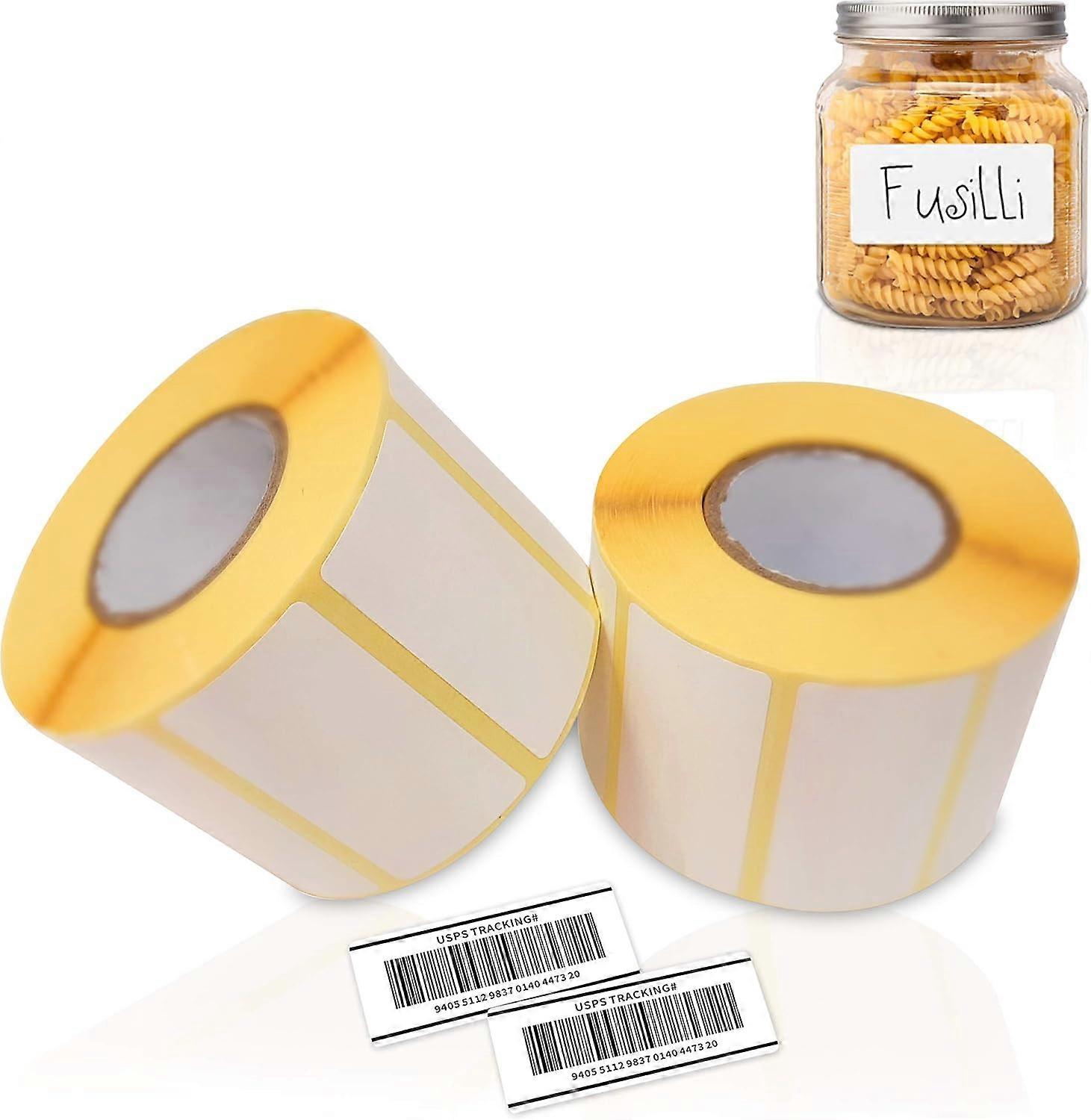 2,000 Self-Adhesive Address Labels, Perforated Labels