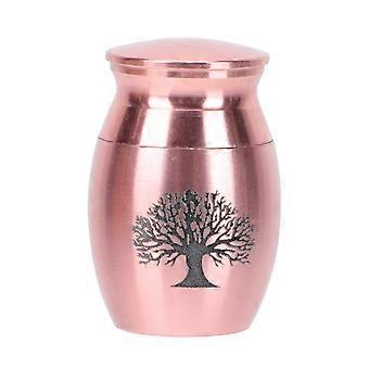 Pet Urn Life Tree Stainless Steel Cremation Casket 1Pcs for Pets