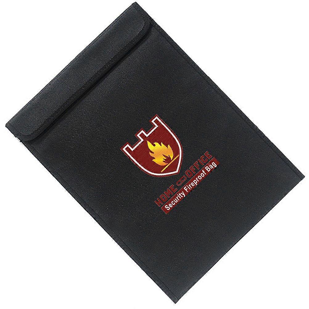 Fireproof File Bag Waterproof Security Paper Bag for Storage Use