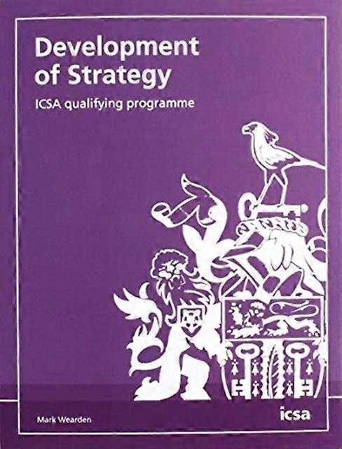 Development Of Strategy Qualifying Programme Study Text - Mark Wearden - Paperback - en Book