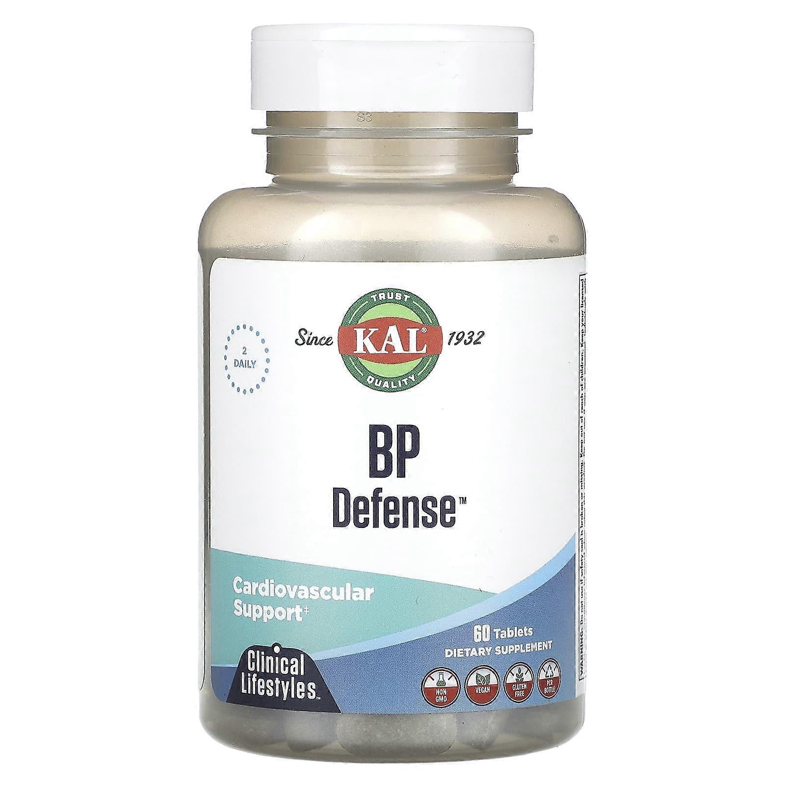 KAL, BP Defense, 60 Tablets