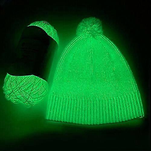 Luminous Wool Diy Woven Hand-knitted Polyester
