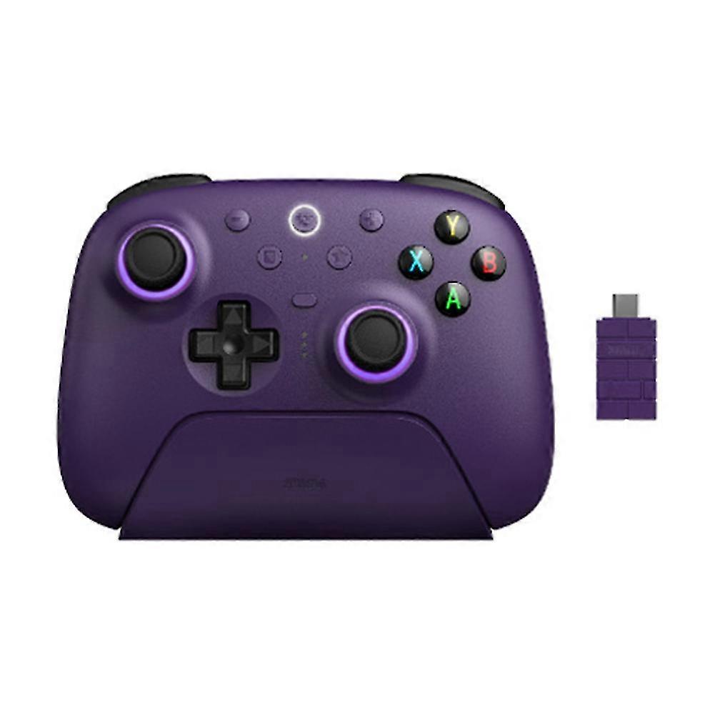 8BitDo Ultimate 2 Wireless Controller TMR Joysticks Hall Effect Triggers Charging Dock compatible with PC Windows 10/11 Steam Android C