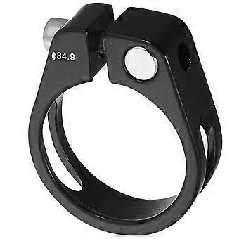Abraçadeira de canote de selim para bicicleta de estrada, em liga de alumínio.
