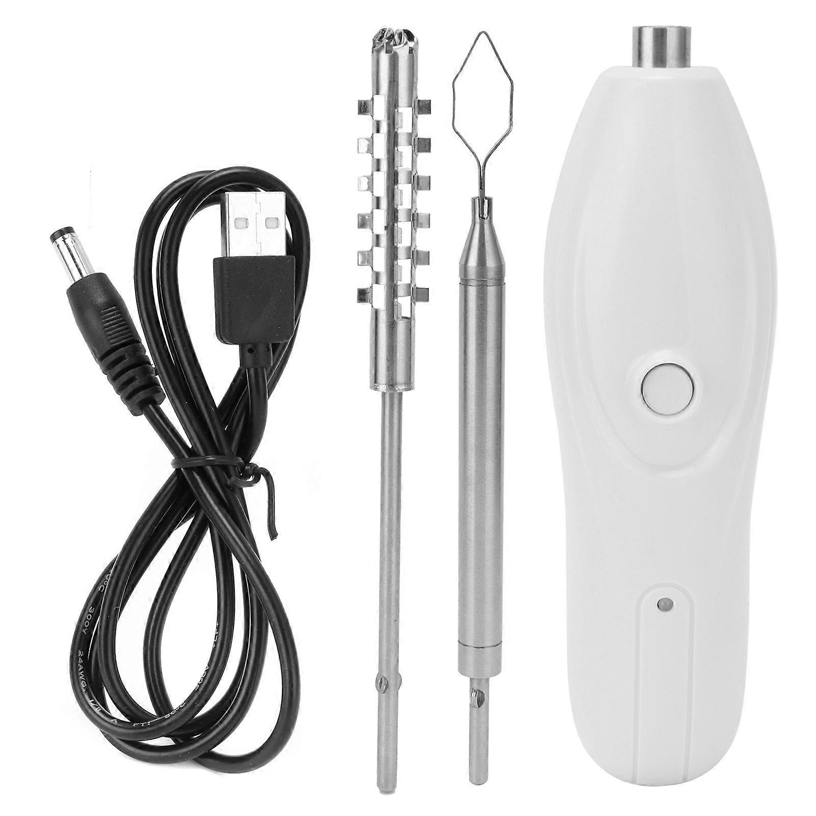 Multifunctional Scale Scraper Seafood Descaler Replaceable Blade Electric Fruit Digging Vegetable Corer for Home