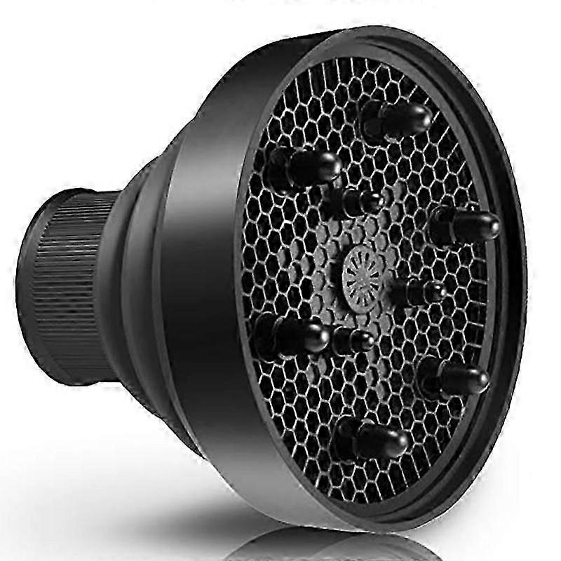 Hårtorksdiffusor, Silikon hårtorksdiffusor, Universal hårtorkstillbehör, Vikbar hårtorksdiffusor, Hårtorkslock, diameter 5,2 cm