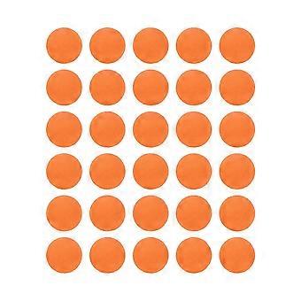 30pcs 21.5mm EVA Foam Golf Balls, Soft Indoor/Outdoor Practice Balls, Orange