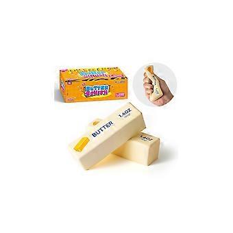 Butter Squishy Toys 2PCS, Slow Rising Stick Squeeze Toys, Soft Sensory Stress Relief Fidget Toy, Cute for Desk, Office, Party Favors