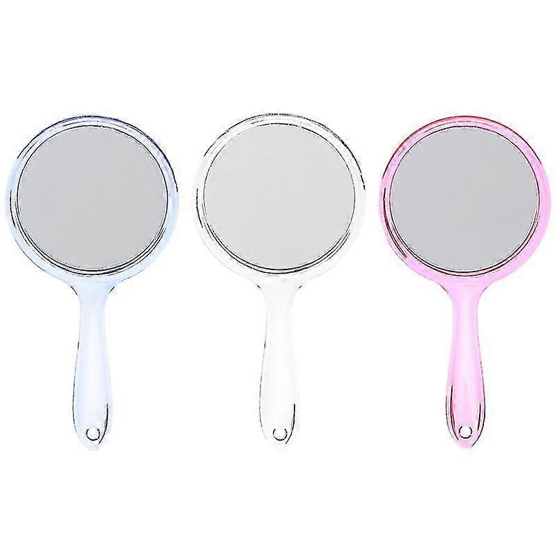 3pcs Handheld Cosmetics Mirror,l