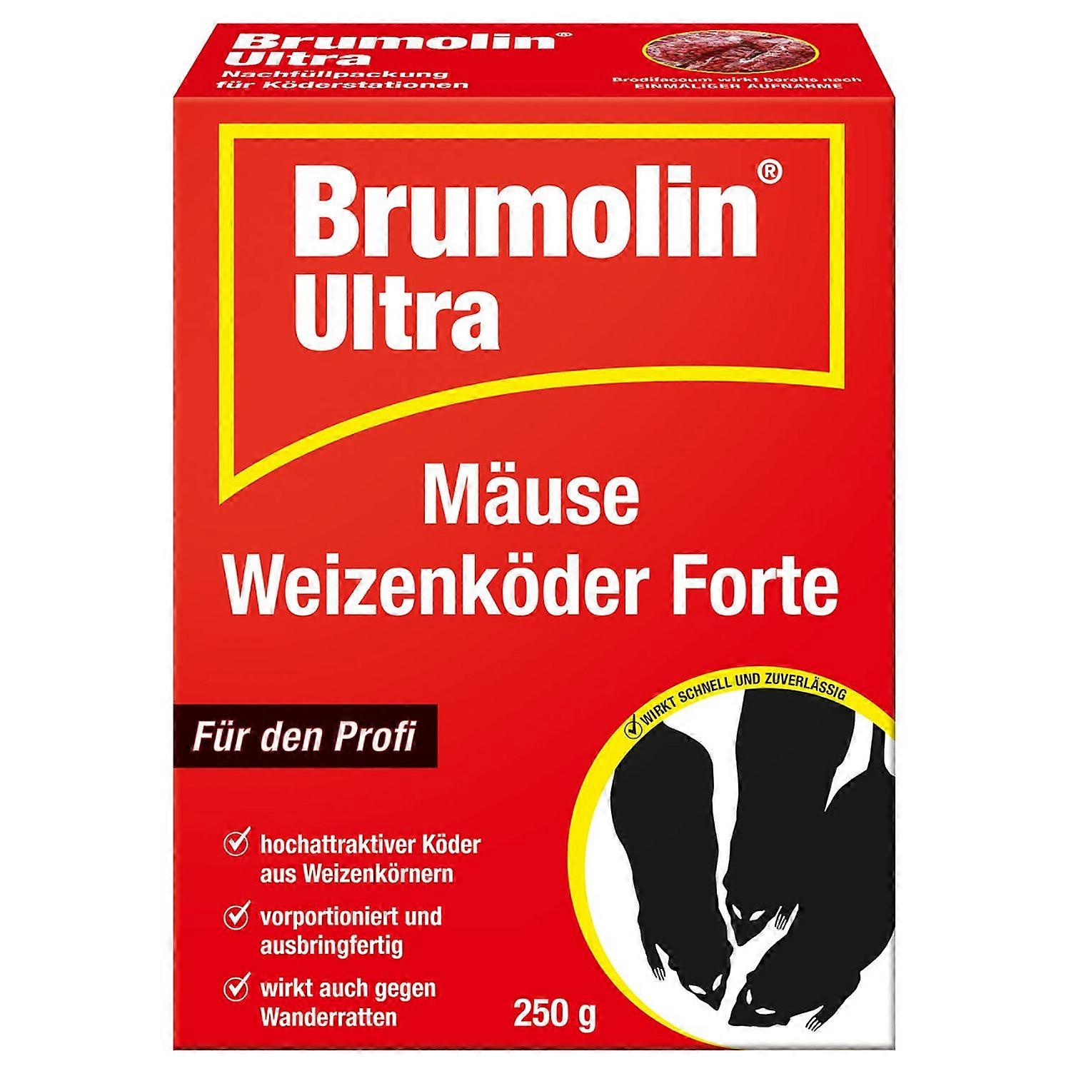 BRUMOLIN® Mäuse Weizenköder Forte, 250 g