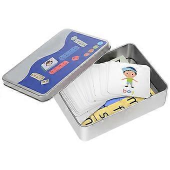 1 Set Letter Game Wooden Blocks Spelling Game Letter Matching Game Kids Alphabet Toys Preschool Learning Word Building Toys