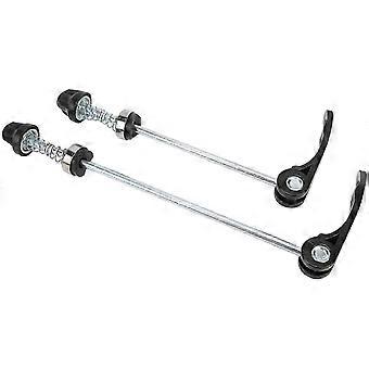 1 Pair Bicycle Quick Release Skewers Front Rear Skewer  Road Mountain Bike Accessory Black Super perfect quality