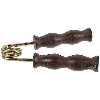 Wooden Hand Gripper Finger Exerciser for Muscle Training 5Pcs Set