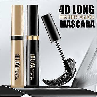 4D Waterproof Mascara, 8ml 4D Lash Mascara, Volumen-Mascara, Natürlich Wasserfest Wischfest, Langanhaltende Mascara