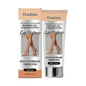 OceanAura Body Leg concealer (Dark Skin) Natural Moisturizing Light Daily Skin Leveling Leg Body concealer