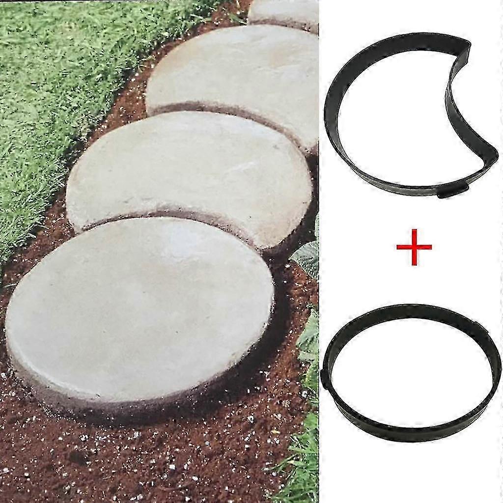 Paving Patio Stepping Stone Pavement Paver Maker Diy