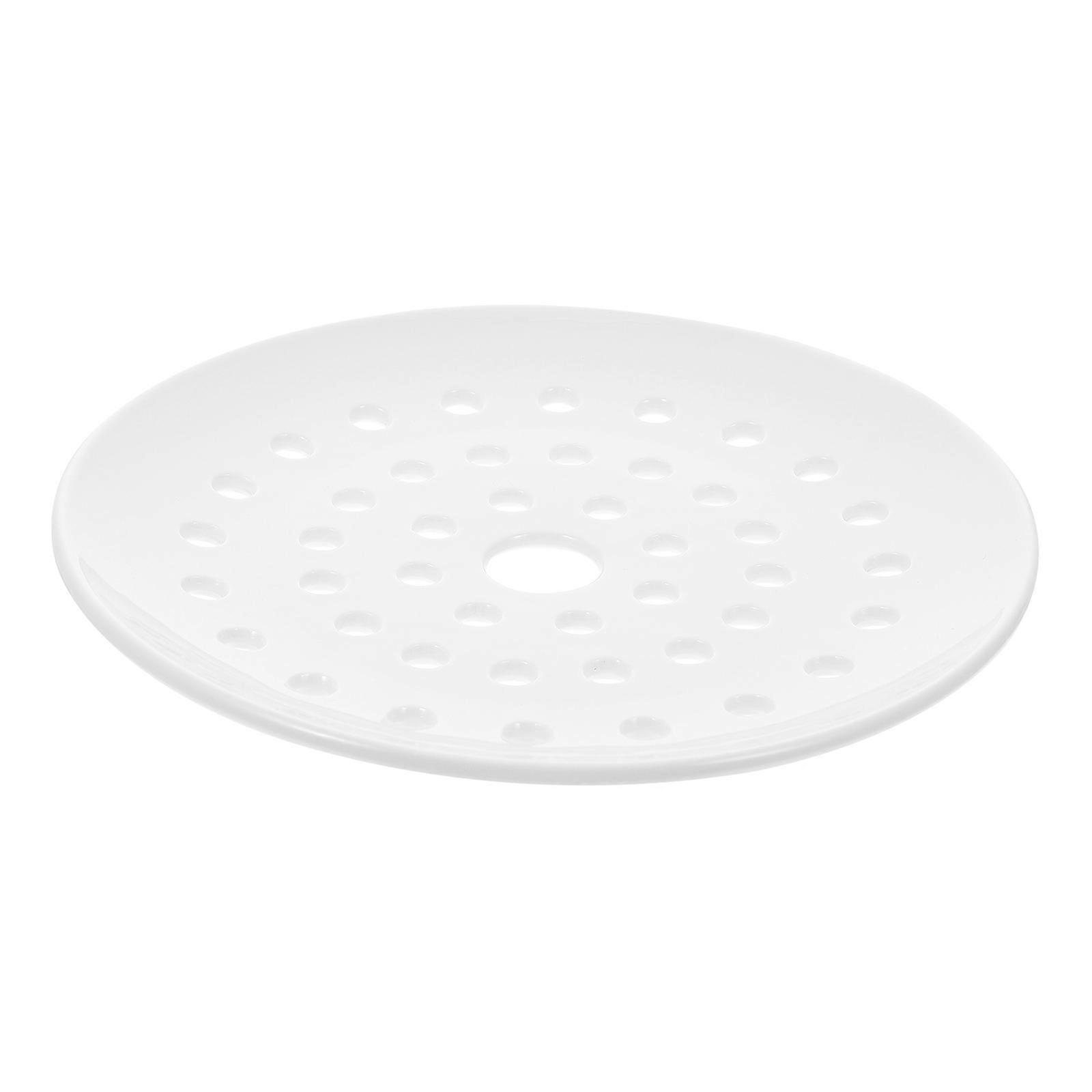 1Pc Versatile Dumpling Steamer Premium Ceramic Steaming Holder Fish Steaming Plate