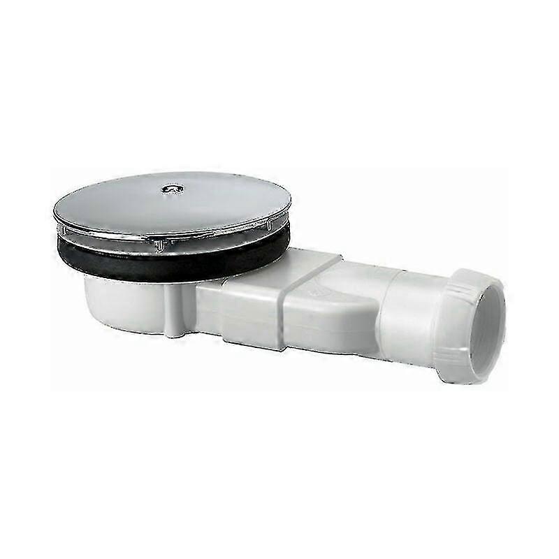 30720138 White Extra-Flat ABS Dome Shower Drain