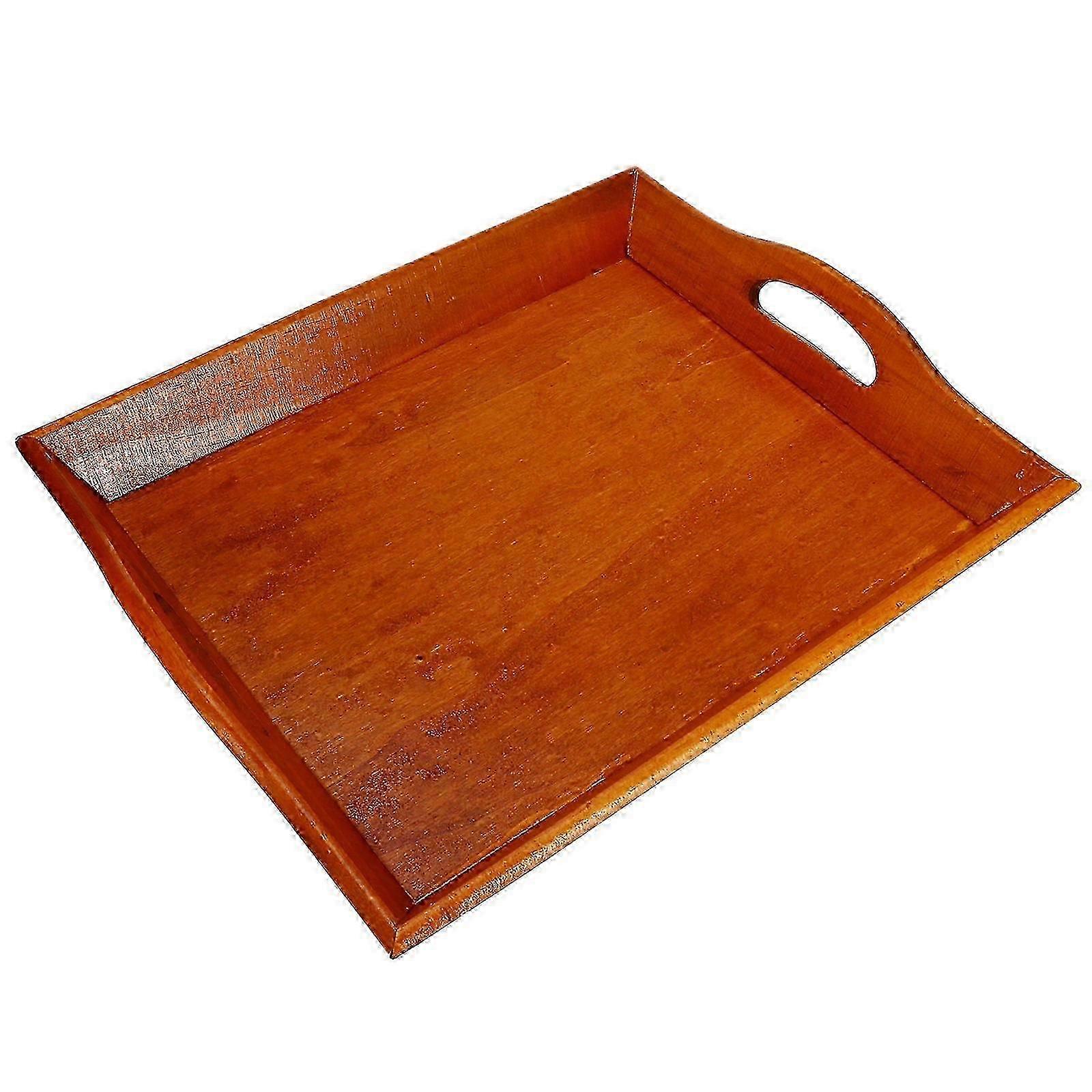 Wood Serving Plates Rectangular 3-Piece Set compatible with Fruit, Appetizers, Dessert Display, Home Kitchen Entertaining