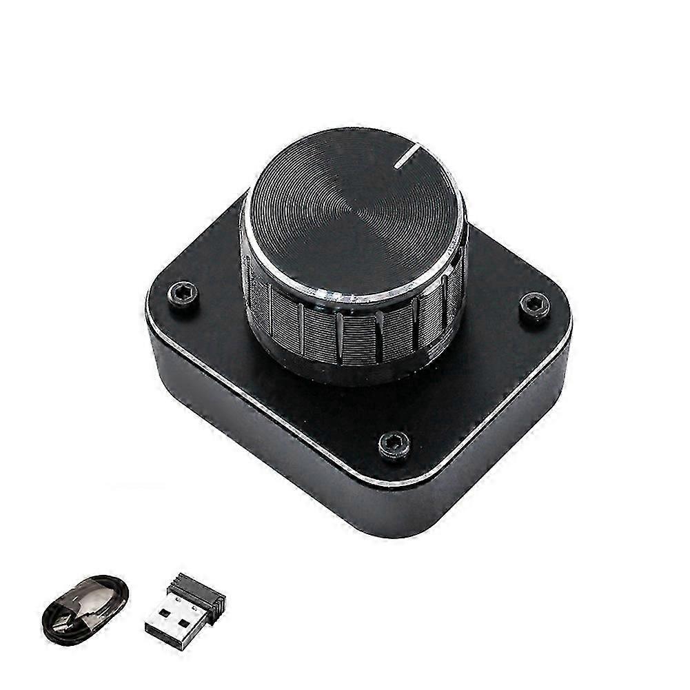 3Mode USB/2.4G/Bluetooth Wireless Single Knob Volume Controller Mini Keyboard Wired 2.4g Bluetooth Short-Cut